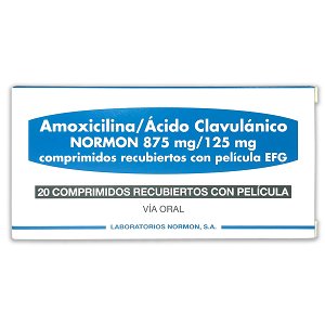 AMOXICILINACLAVULANICO-NORMON-X-20-COMPRIMIDOS