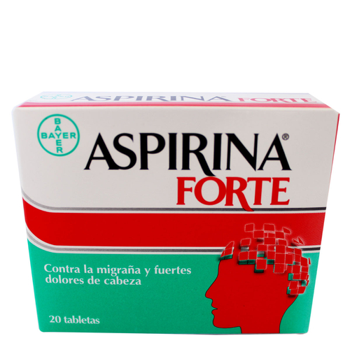 ASPIRINA FORTE X 20 TABLETAS