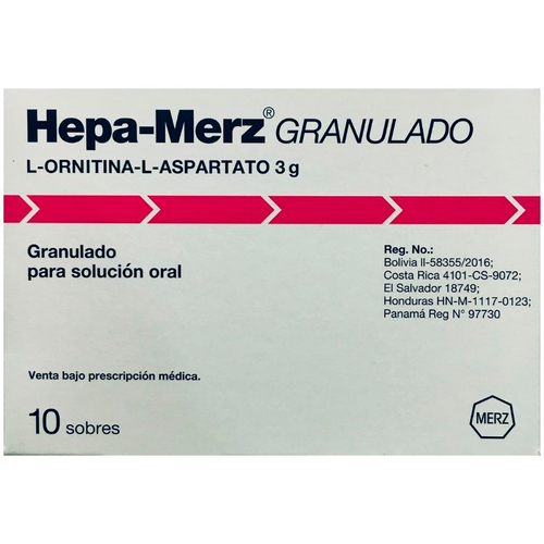 HEPA-MERZ GRANULATE X 10 SOBRES