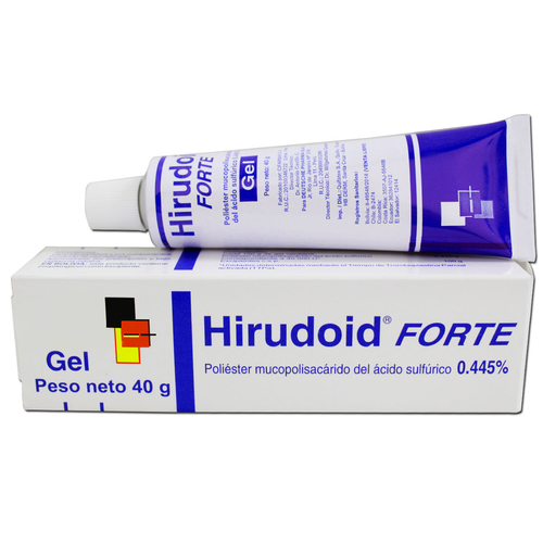 HIRUDOID FORTE GEL TUBO X 40 GRAMOS