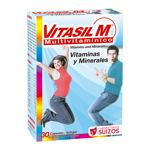 VITASIL M X 30 CAPSULAS (Vitaminas+Minerales)
