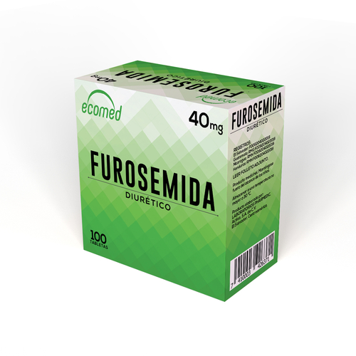 FUROSEMIDA ECOMED 40MG X 100 TABLETAS