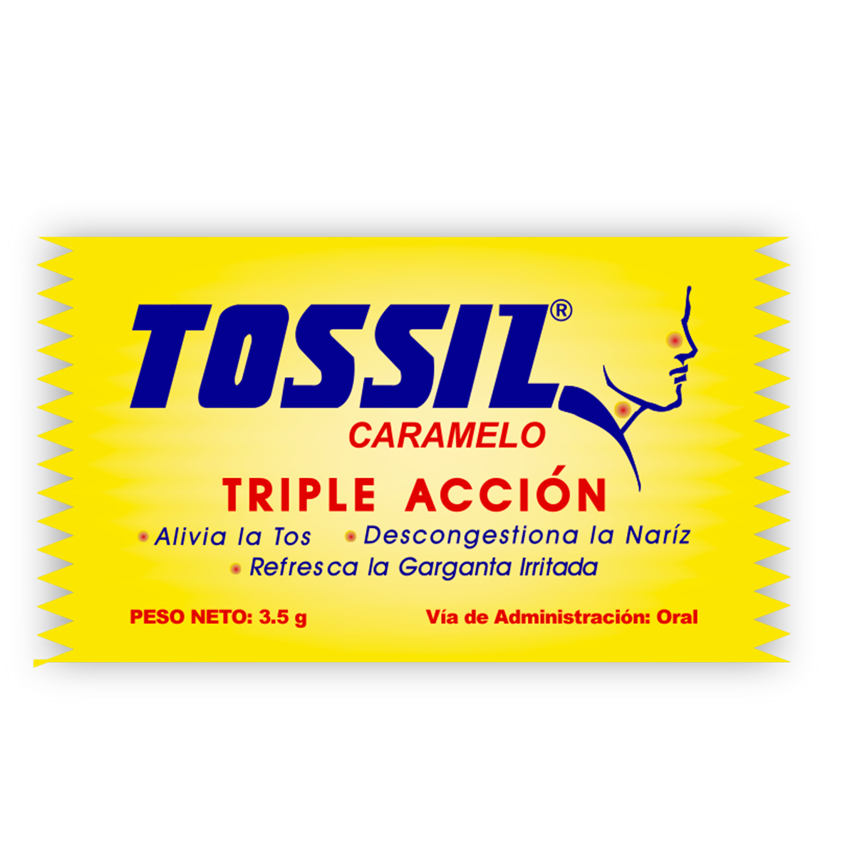 TOSSIL X 1 CARAMELO